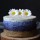 Mini cheesecake raw vegan cu afine-Raw Vegan Blueberry Ombre Mini Cheesecake